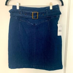Brand new free people denim skirt!